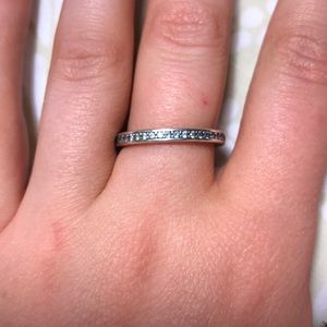 Pandora Blue Stackable Ring